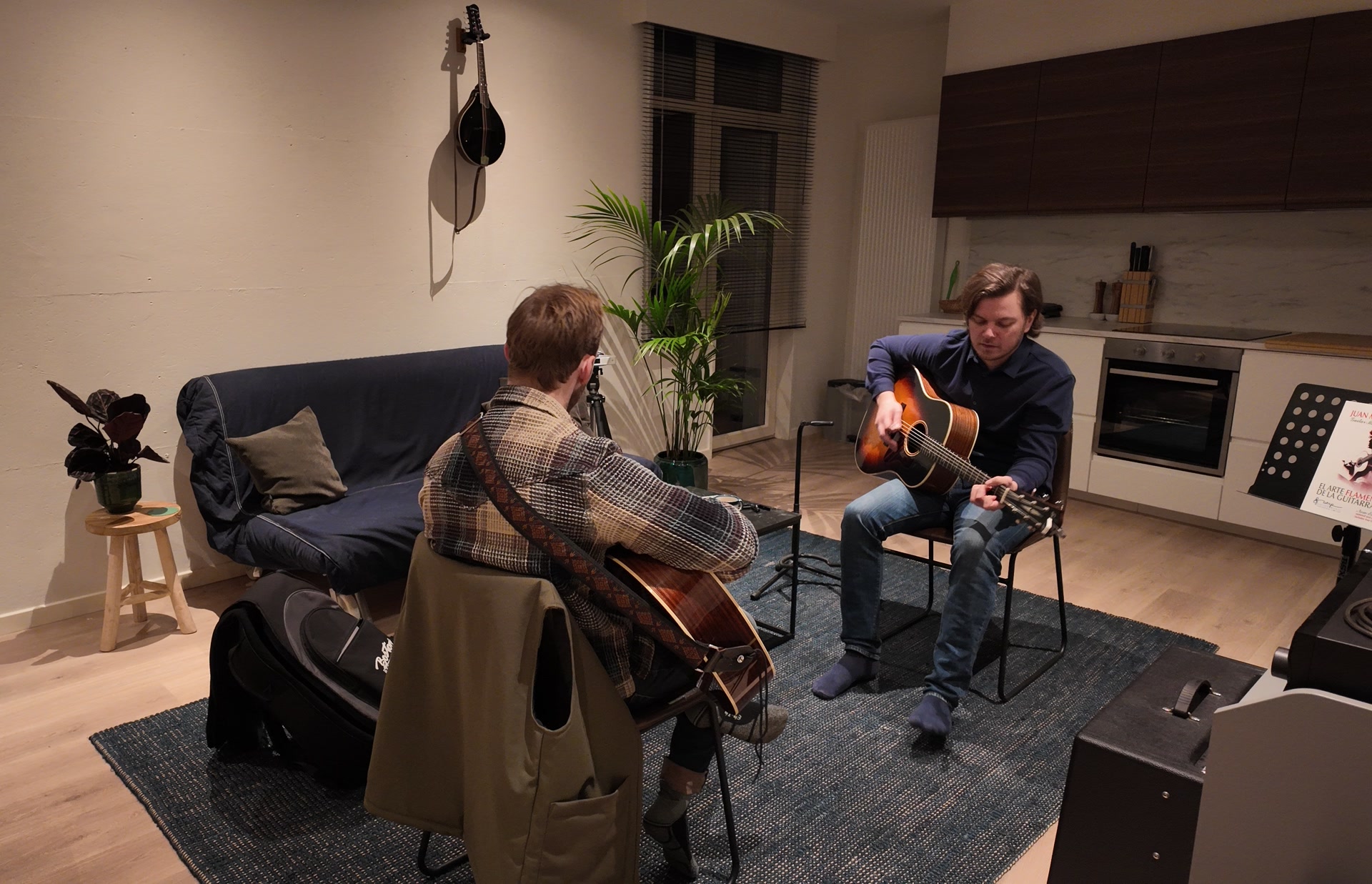 Bluegrass gitaarles in Antwerpen