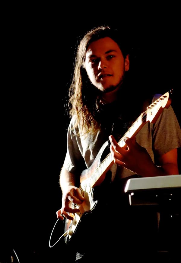 Foto van Jappe tijdens een concert